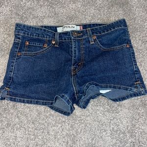 Vintage superlow dark wash Levi’s